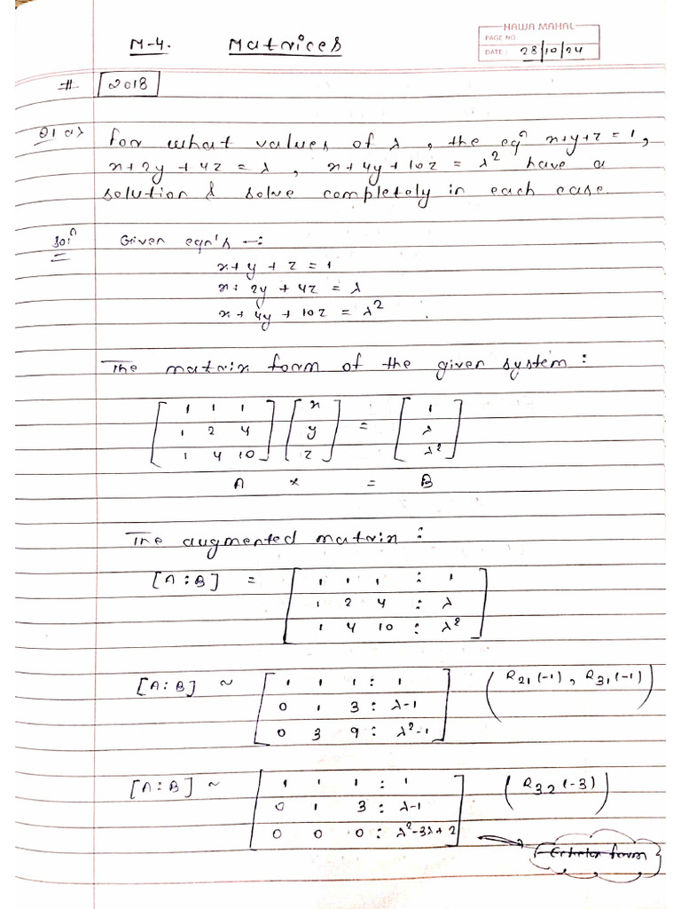 Math Assnt. 2 | PDF