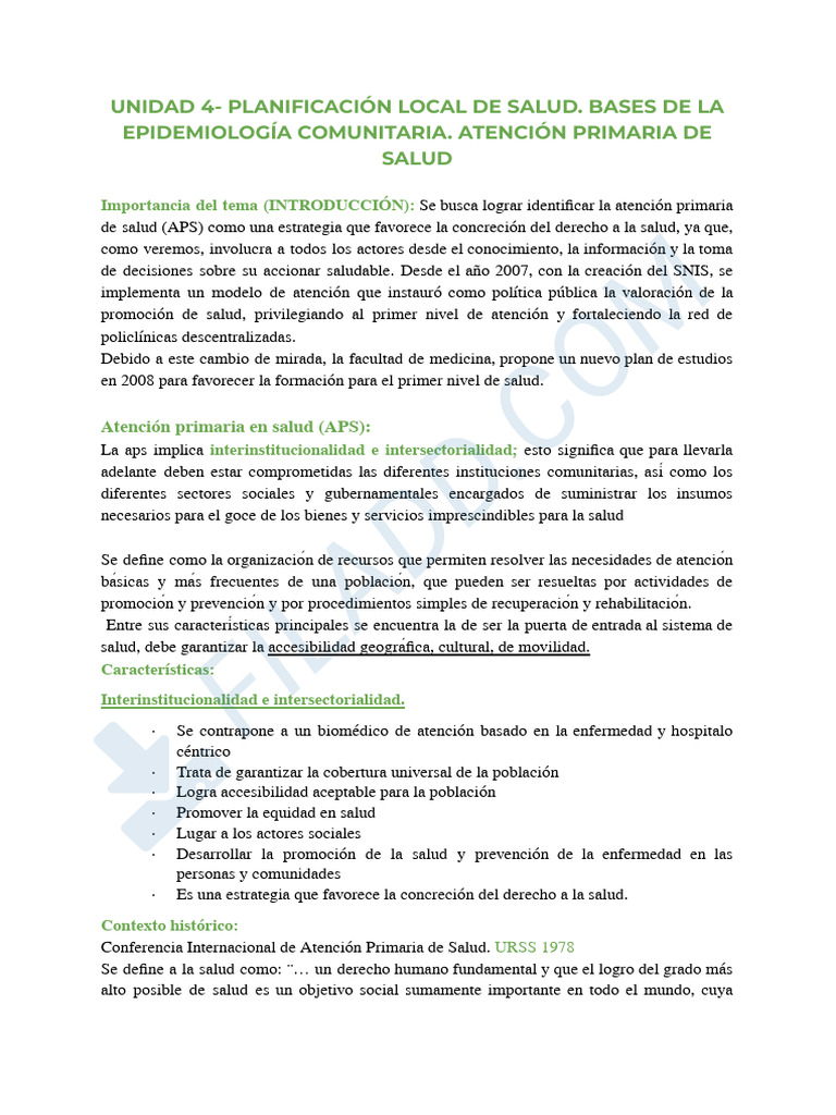 Planificación Local de Salud y APS | PDF | Comunidad | Promoción de la ...
