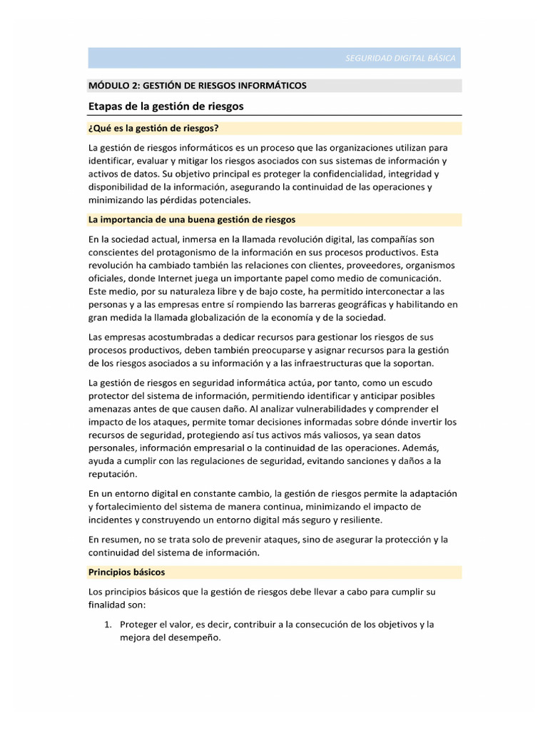 Modulo 2 | PDF