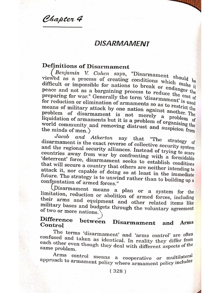 Disarmament | PDF
