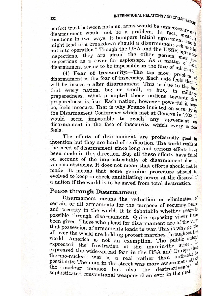 Disarmament | PDF