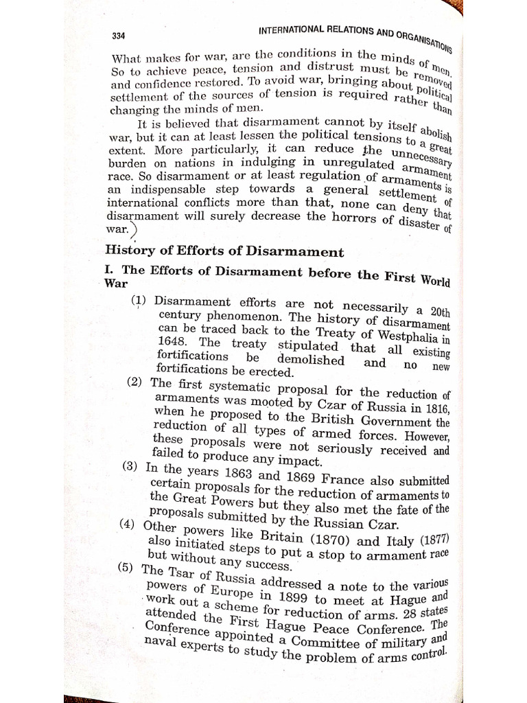 Disarmament | PDF