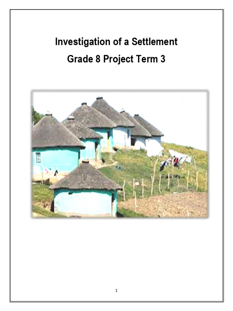 Grade 8 Project | PDF | Land Use