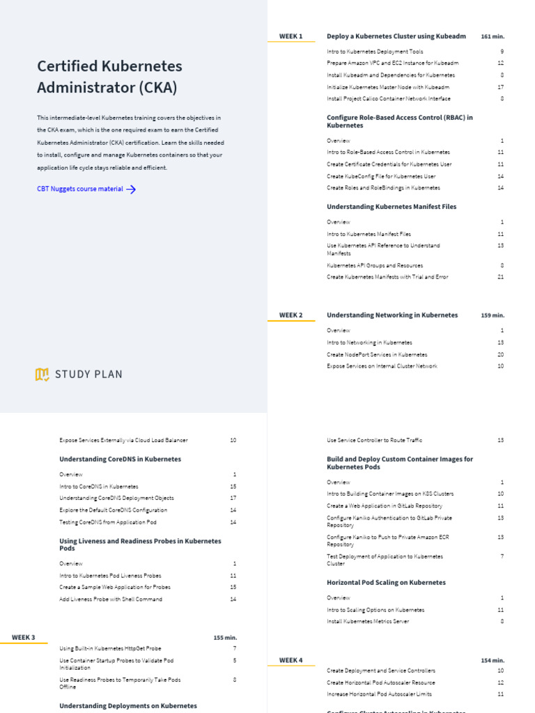 Kubernetes Administrator | PDF | Distributed Computing Architecture ...