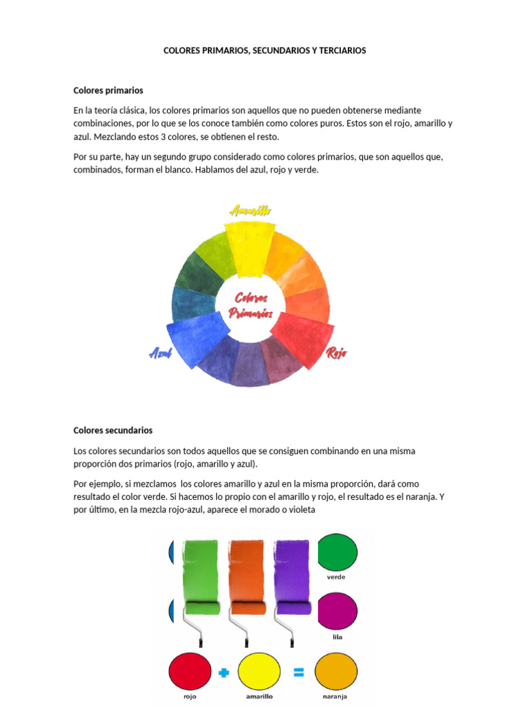 Colores Primarios | PDF