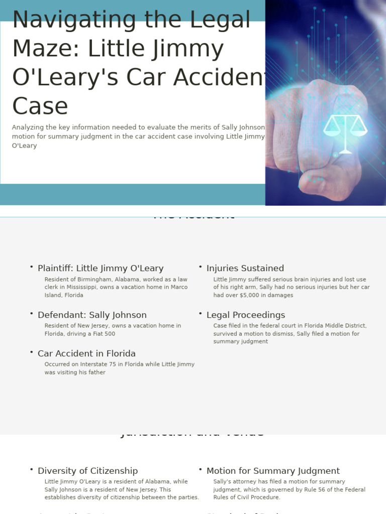 Beautiful - Ai - Navigating The Legal Maze Little Jimmy O'Leary's Car ...