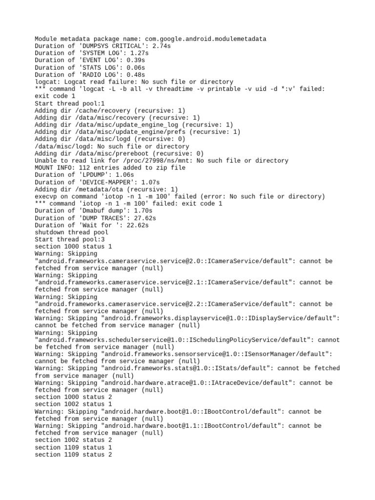 Service Manager Fetch Failures | PDF | Software Development | Software