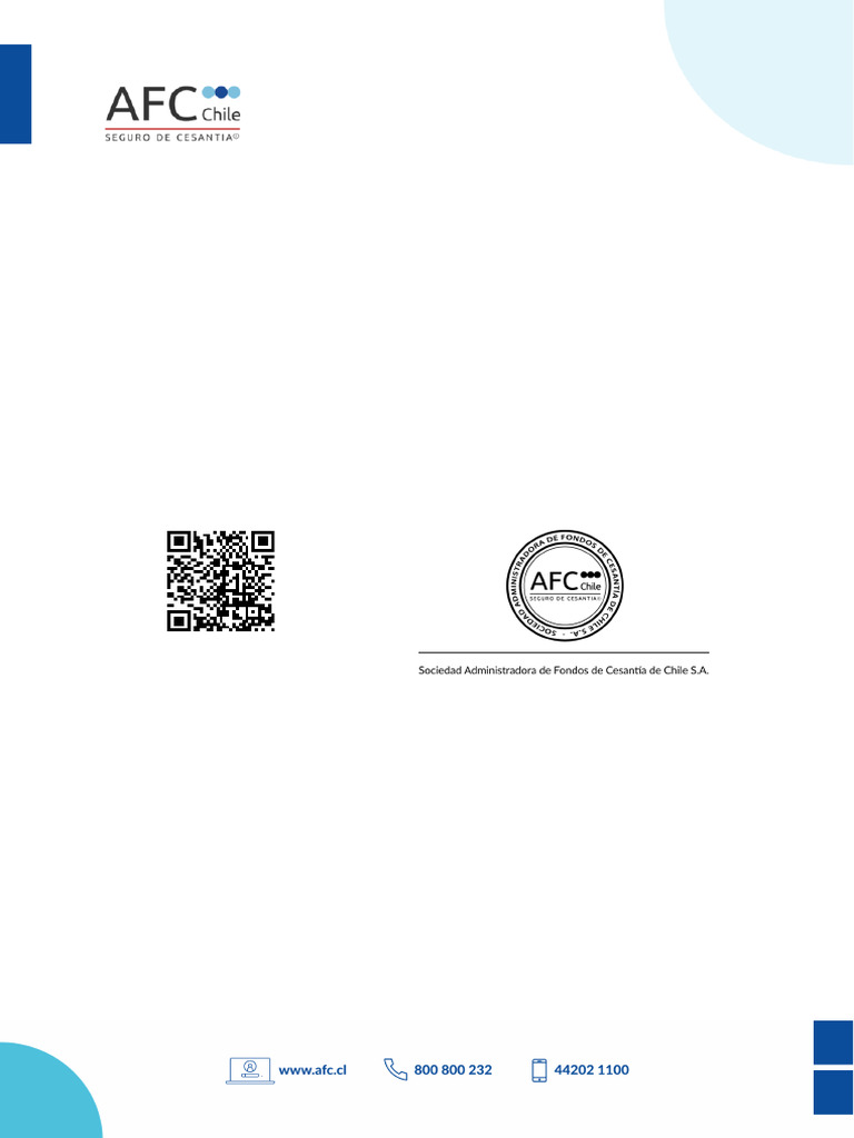 Registro de Afiliación AFC Chile | PDF