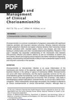 7 Diagnosis and Management of Clinical Chorioamnionitis[1]