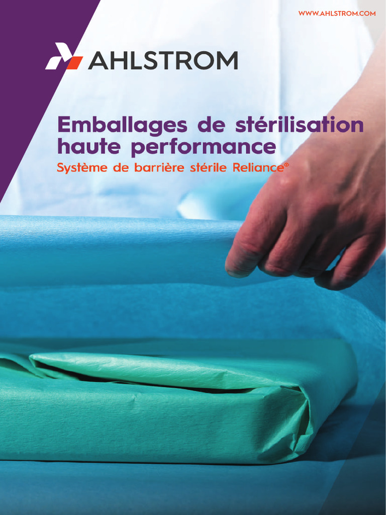 Systèmes de stérilisation Ahlstrom Reliance | PDF | Papier ...