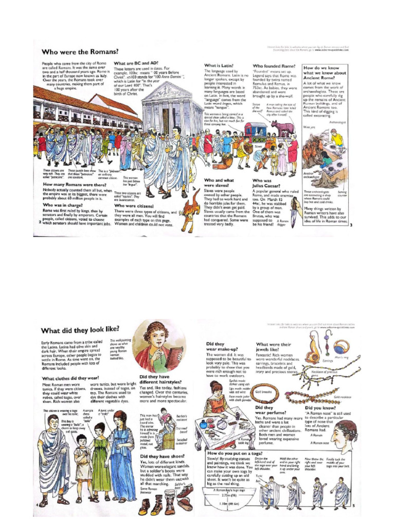 Who Were The Romans | PDF