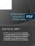 Aprendizaje Basado en Problemas