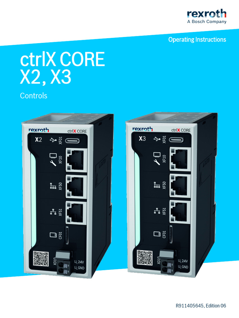 ctrlX CORE X2/X3 Operating Manual | PDF | Electrostatic Discharge ...