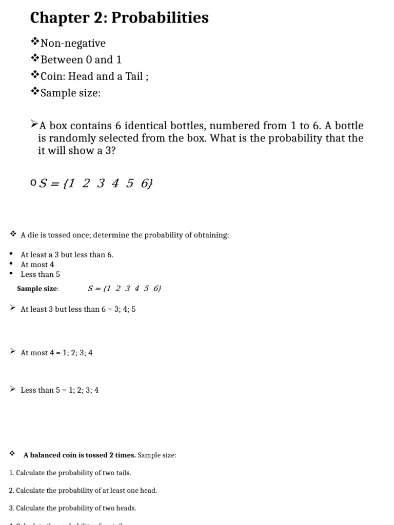 Chapter 2 | PDF | Statistics | Applied Mathematics