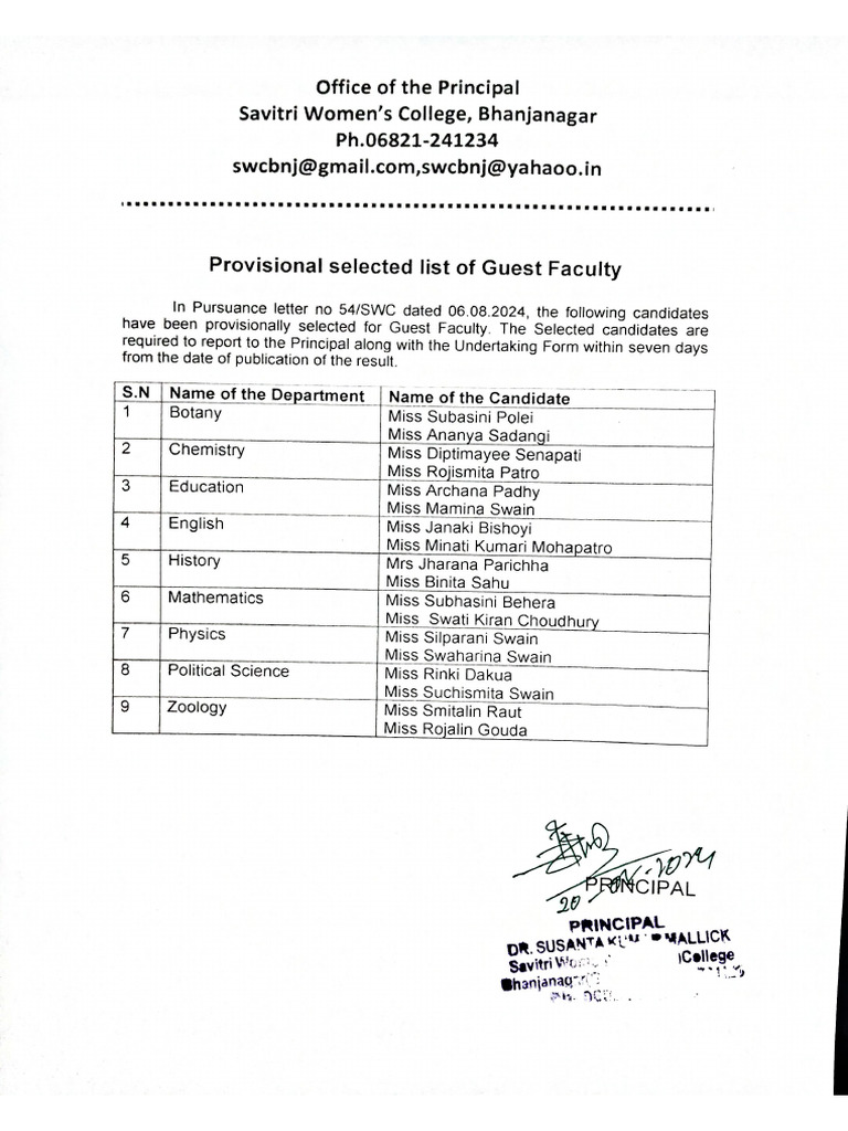 Selection List | PDF