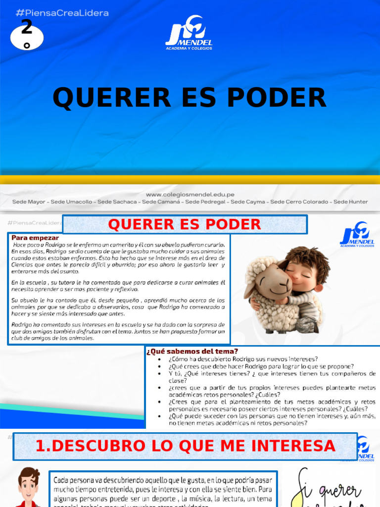 2° Querer Es Poder | PDF