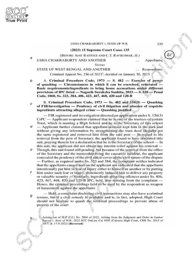 Modak Judgment Analysis: SCC 1, 2008 | PDF | Separation Of Powers ...