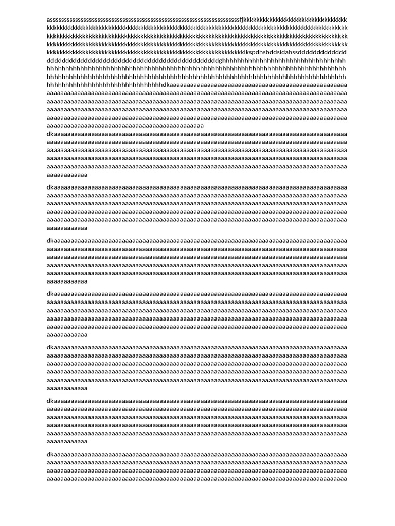 Nonsensical Text Document Analysis | PDF