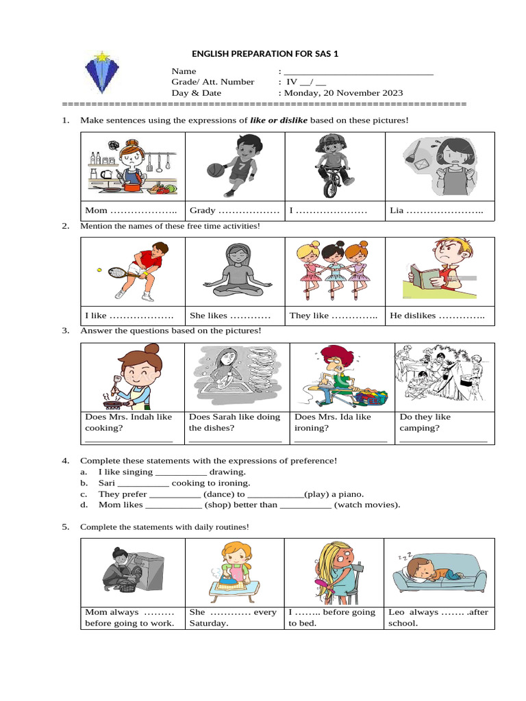 English SAS 1 Preparation Guide | PDF