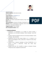 Curriculum Vitae Andrés Certificado