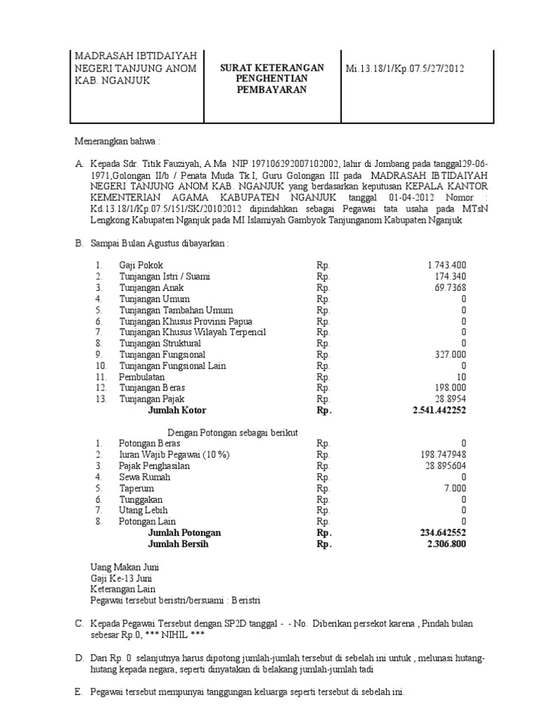 Skpp Pindah b.titik