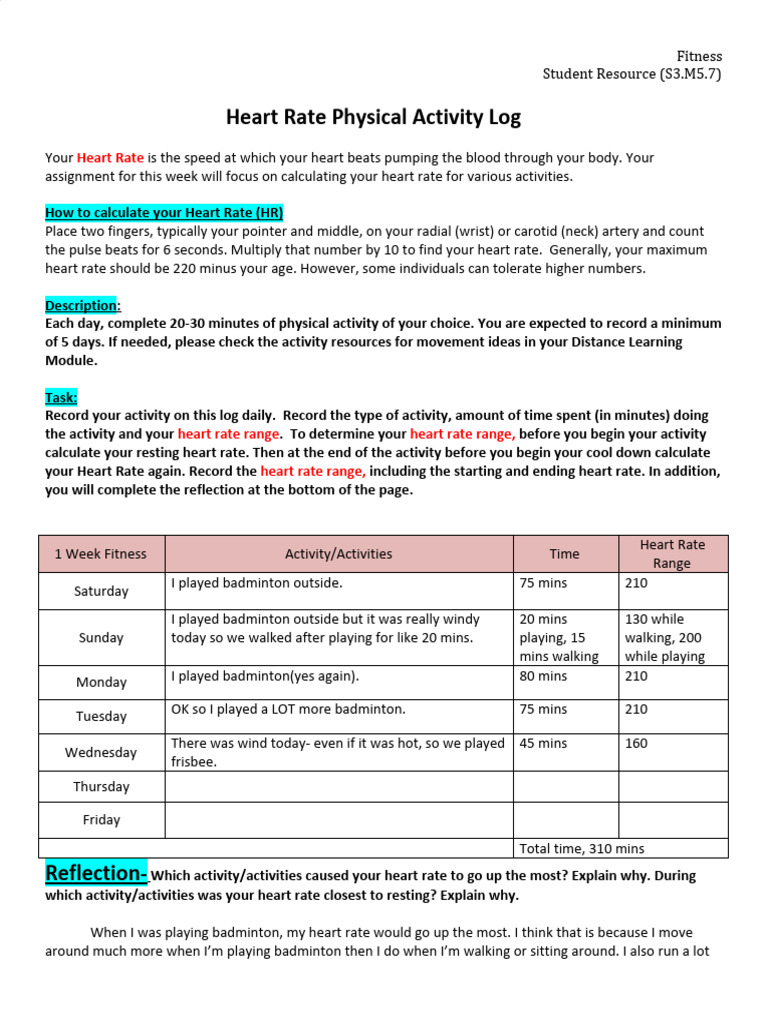 Heart Rate Tracking in Fitness Activities | PDF | Heart Rate | Heart