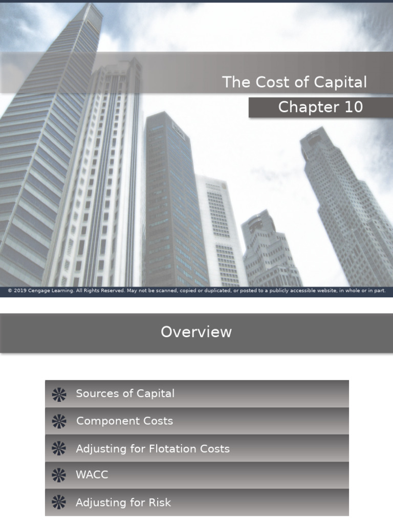 Cost of Capital and WACC Explained | PDF | Cost Of Capital | Preferred ...