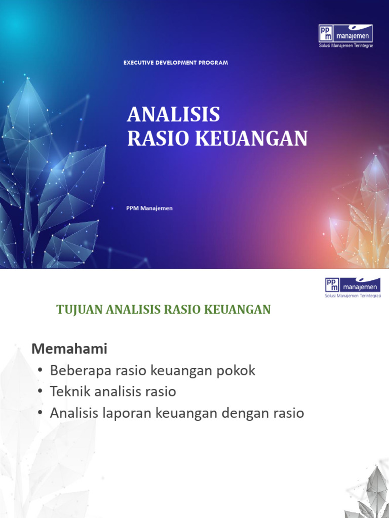 Analisis Rasio Keuangan | PDF