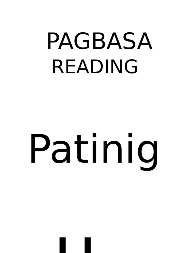 PAGBASA | PDF