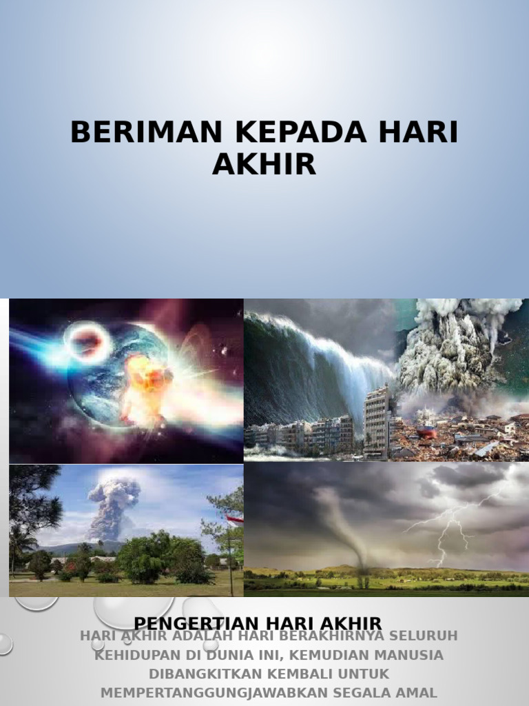 Beriman Kepada Hari Akhir | PDF