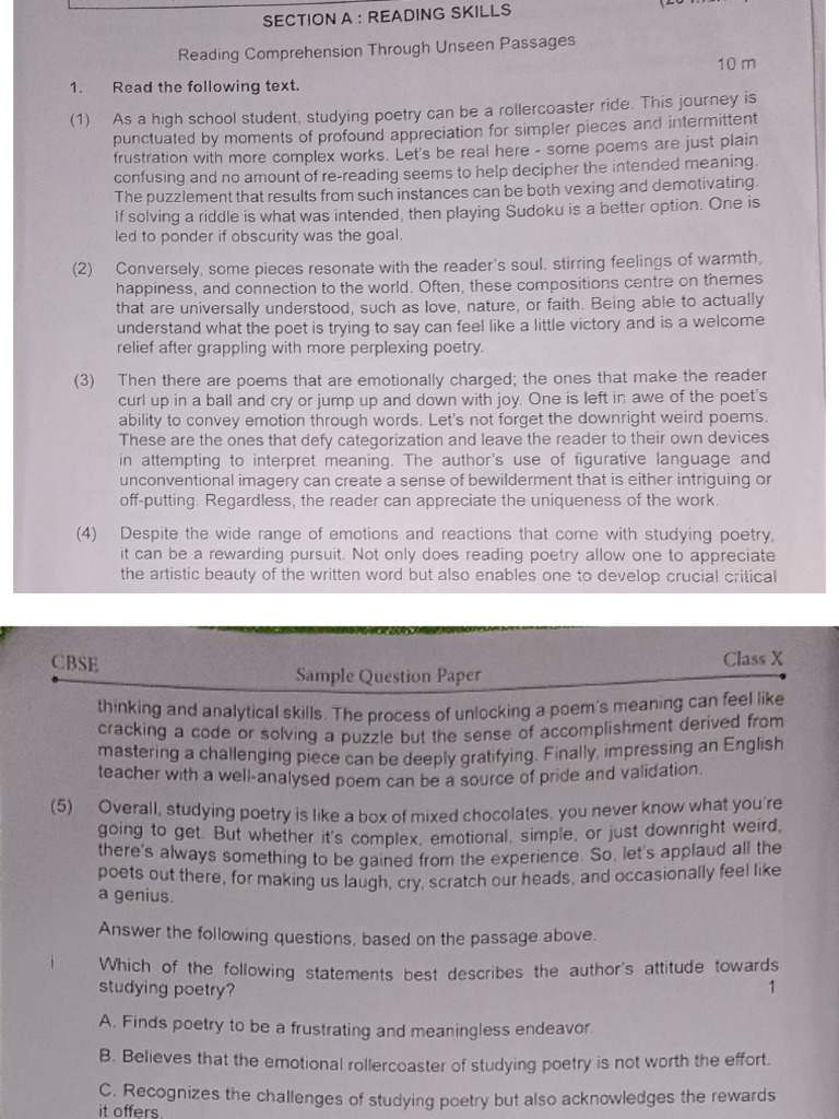 Reading Passage | PDF