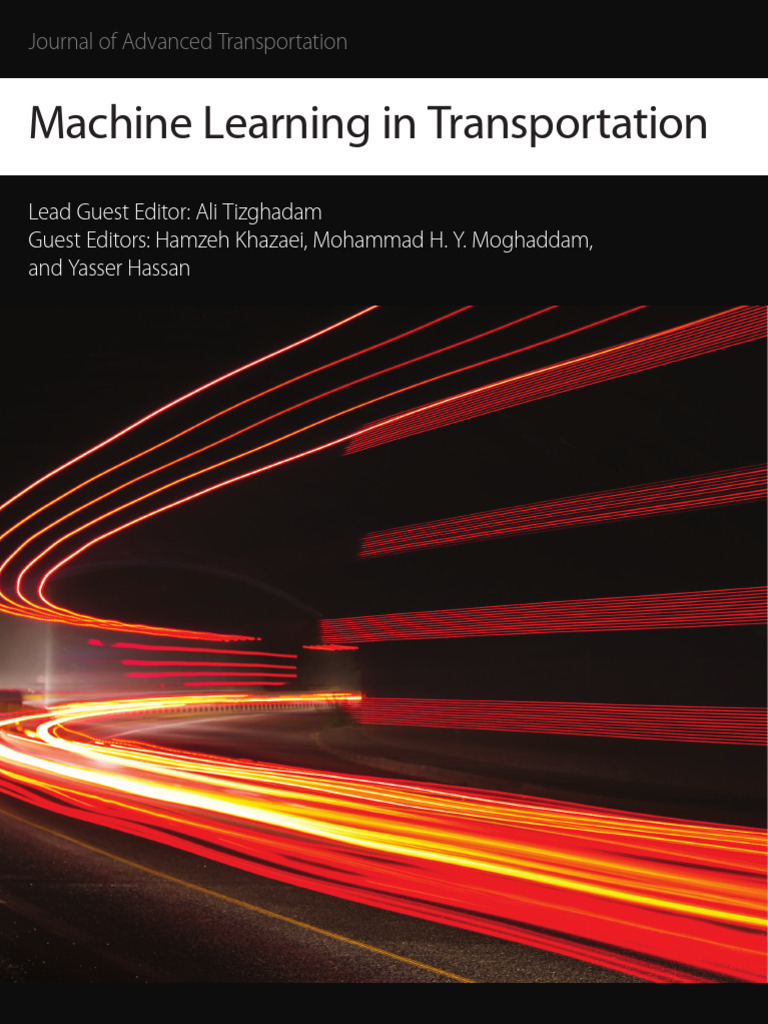 Machine Learning Applications in Transportation | PDF | Applied Mathematics