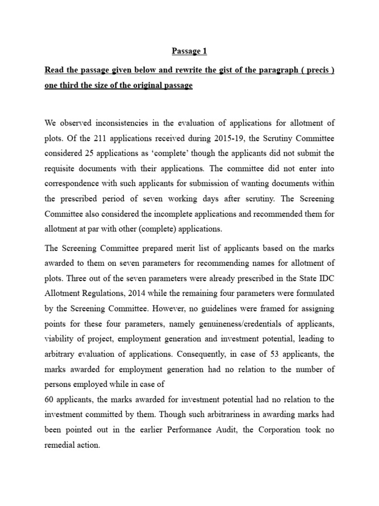 Inconsistent Plot Allotment Evaluation Issues | PDF | Cheque
