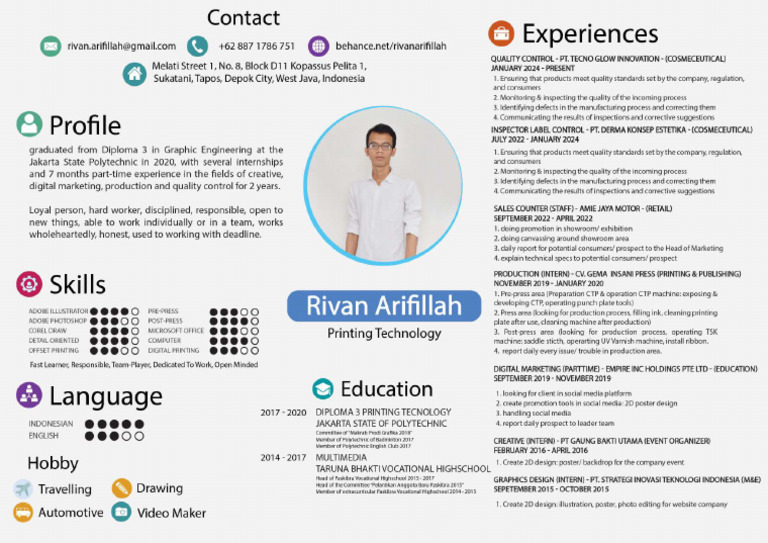 CV Rivan 2025 | PDF