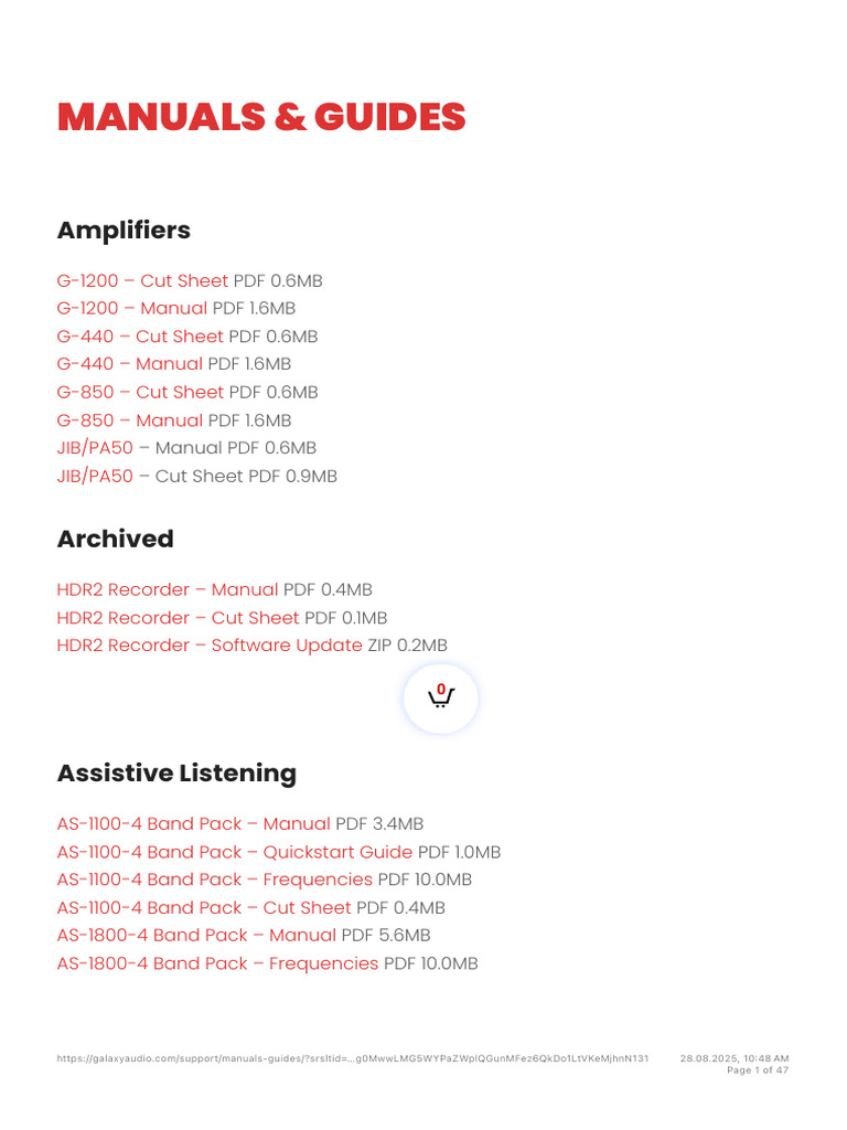 Audio Equipment Manuals and Guides | PDF | Microphone | Ultra High ...