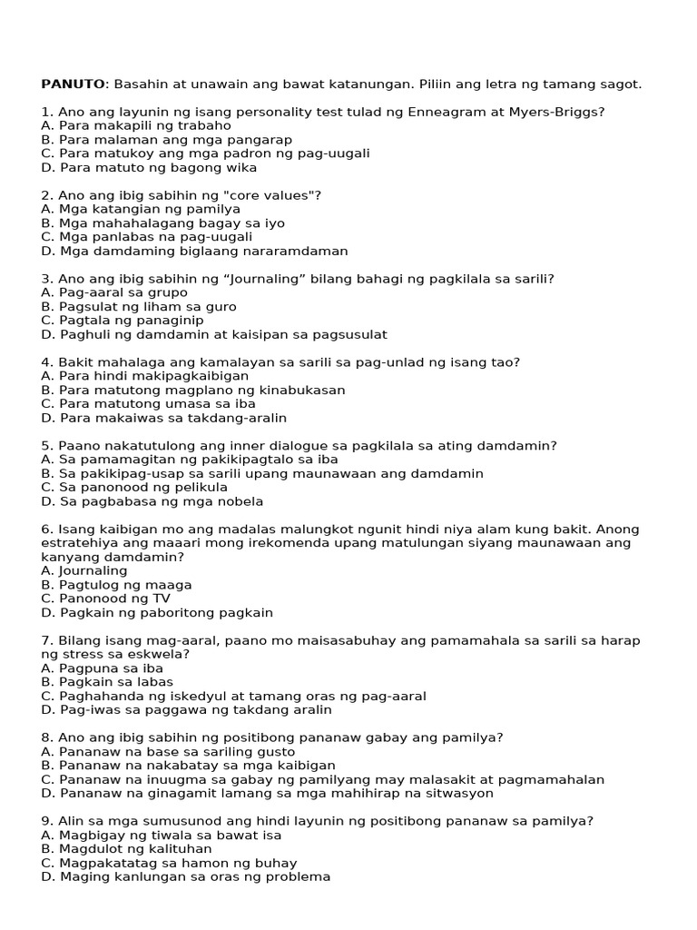 Esp. Reviewer | PDF