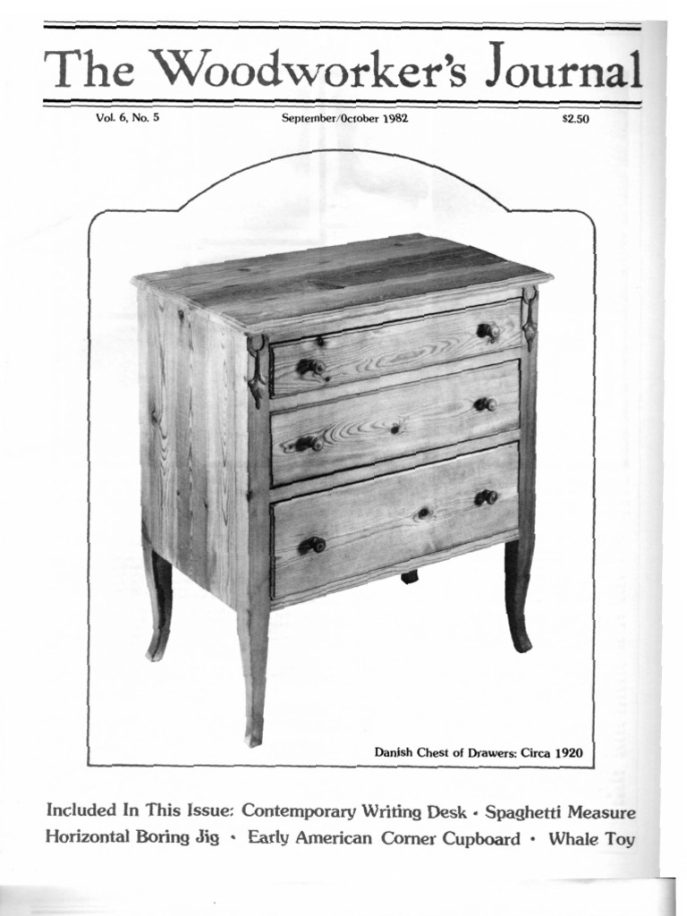 The Woodworker S Journal - Vol 06 5 - Sep-Oct 1982 S | PDF