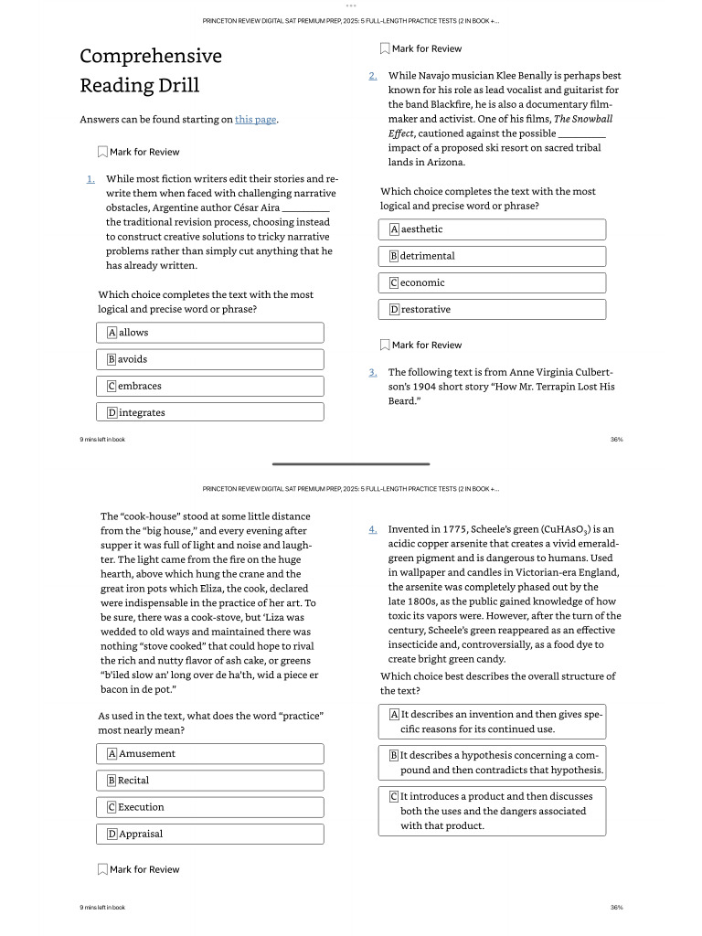 DSAT Reading Practice4 | PDF