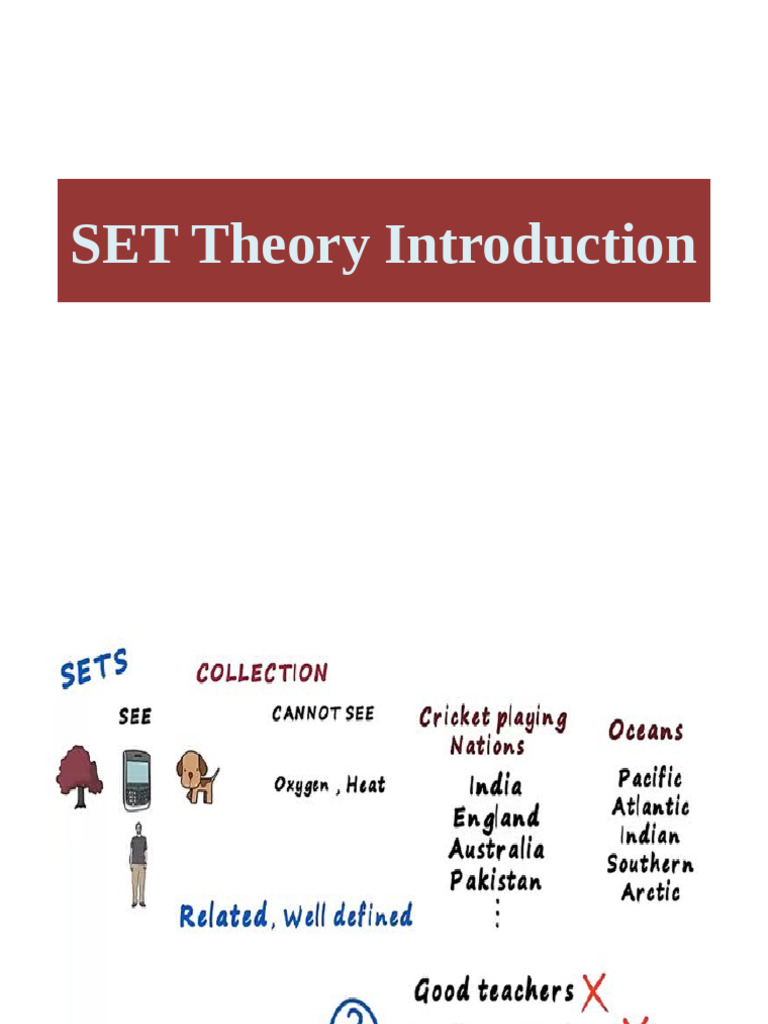 SET Theory Introduction | PDF