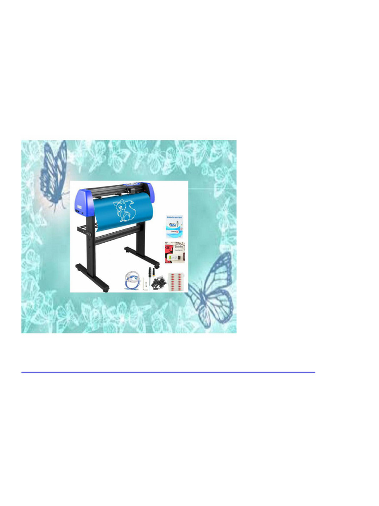 0040 VEVOR Vinyl Cutting Plotter 870 MM Professional Plotter Black and ...
