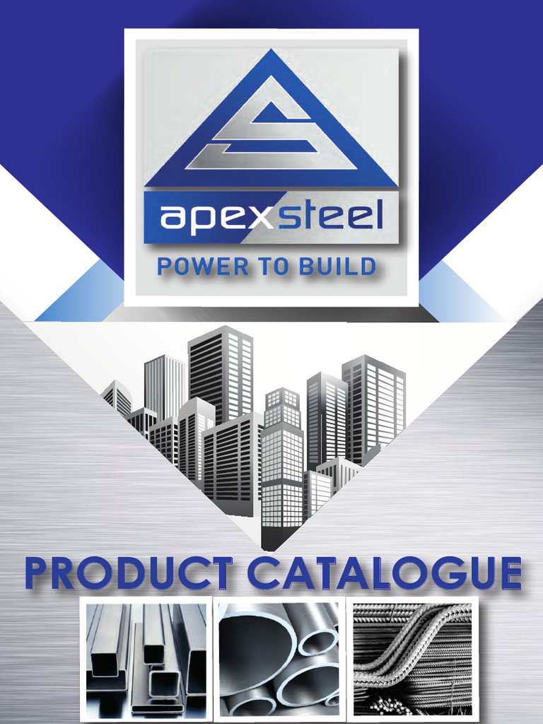 Apex Steel Product Catalogue 2025 | PDF | Sheet Metal | Galvanization