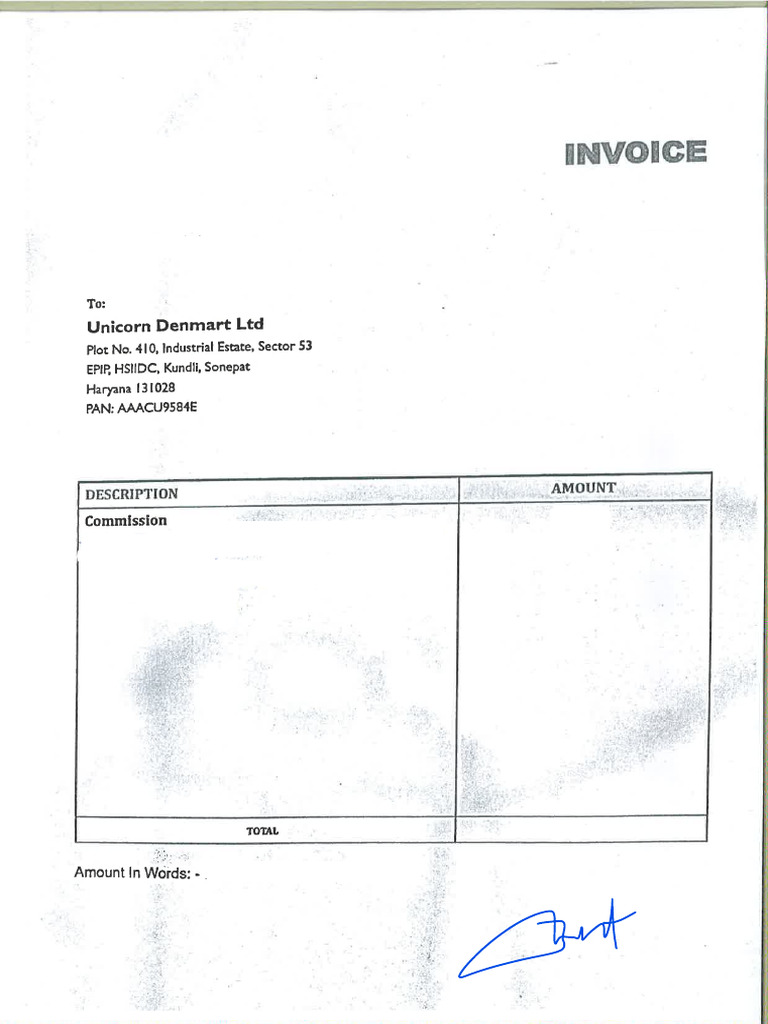 Invoice for Dental Services - Arihant Banthia | PDF