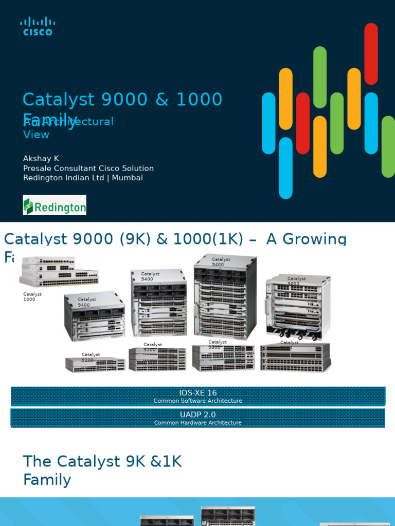 Cisco Catalyst 9000 Series Overview | PDF | Wi Fi | Information And ...