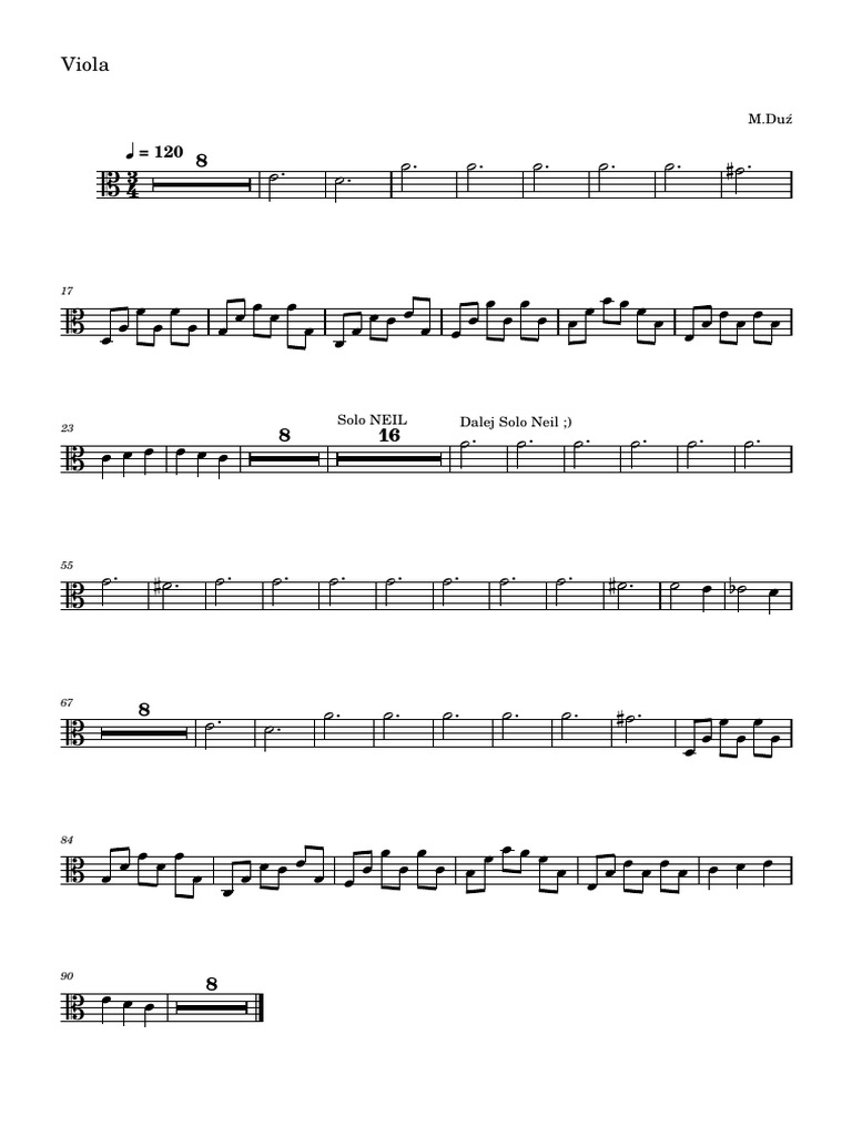 Viola Performance Scores Analysis | PDF