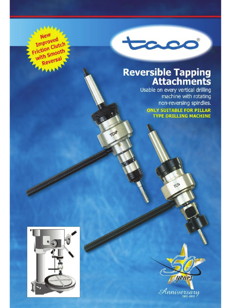 Taco TCN Tapping Attachment | PDF