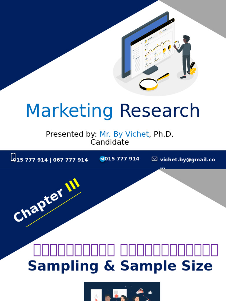 Chapter III Sampling and Sample Size | PDF