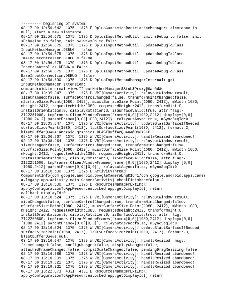 Log Cat 1755396802987 | PDF | Computer Engineering | Computing Platforms