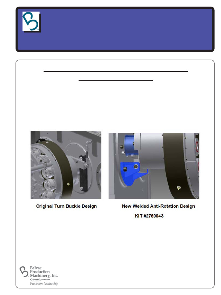 590 595 810 Flanger Anti Rotation Bracket Upgrade.595.Necker.040114 | PDF