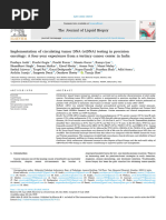 Tempus xF Liquid Biopsy Overview | PDF | Biopsy | Cancer