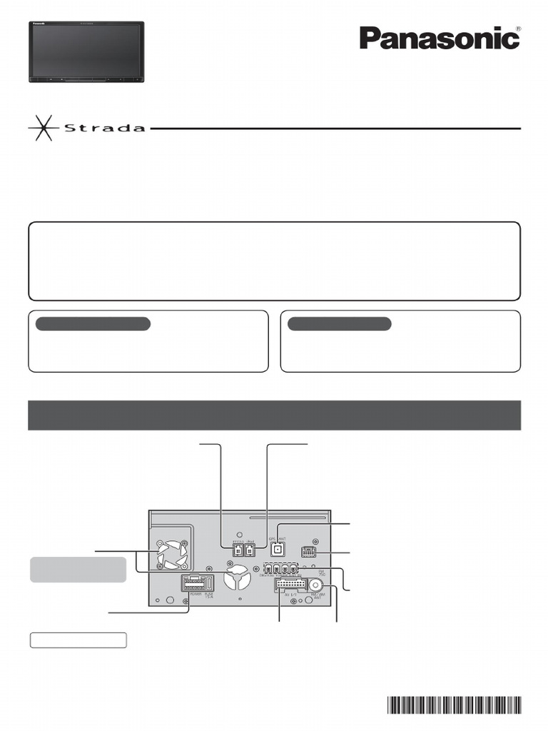 Panasonic Cn-Re05d English | PDF | Electrical Connector